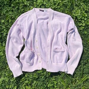 Cute purple pink cardigan